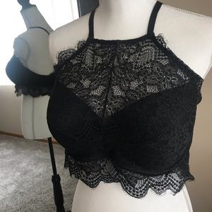 lace push up bralette